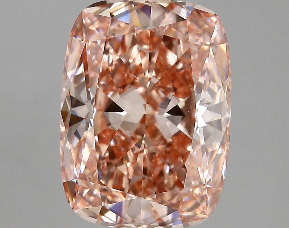 Loose Diamond - CUSHION MODIFIED 4.03ct Fancy Vivid Pink VS1: Loose Diamond - CUSHION MODIFIED 4.03ct Fancy Vivid Pink VS1 Source: This is a real non-mined Diamond that has been grown in a lab Shape: CUSHION MODIFIED Carats: 4.03 Color: Fancy Vivid Pink Certific