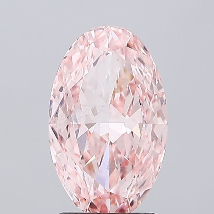 Loose Diamond - OVAL 2.11ct Fancy Intense Pink VS2: Loose Diamond - OVAL 2.11ct Fancy Intense Pink VS2 Source: This is a real non-mined Diamond that has been grown in a lab Shape: OVAL Carats: 2.11 Color: Fancy Intense Pink Certification: IGI Video: