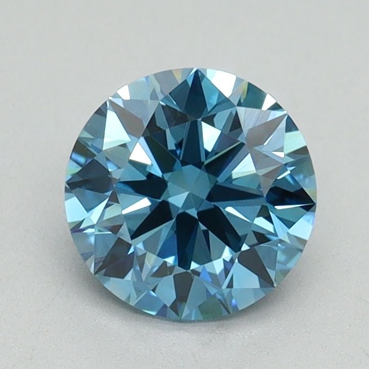 Ideal Loose Diamond - ROUND 1.09ct Fancy Vivid Blue VVS2: Ideal Loose Diamond - ROUND 1.09ct Fancy Vivid Blue VVS2 Source: This is a real non-mined Diamond that has been grown in a lab Shape: ROUND Carats: 1.09 Color: Fancy Vivid Blue Certification: IGI Vide
