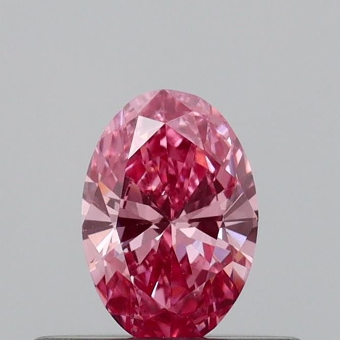 Loose Diamond - OVAL 0.29ct Fancy Vivid Pink VS1: Loose Diamond - OVAL 0.29ct Fancy Vivid Pink VS1 Source: This is a real non-mined Diamond that has been grown in a lab Shape: OVAL Carats: 0.29 Color: Fancy Vivid Pink Certification: IGI Video: