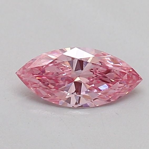 Loose Diamond - MARQUISE 0.19ct Fancy Vivid Pink VS2: Loose Diamond - MARQUISE 0.19ct Fancy Vivid Pink VS2 Source: This is a real non-mined Diamond that has been grown in a lab Shape: MARQUISE Carats: 0.19 Color: Fancy Vivid Pink Certification: IGI The D