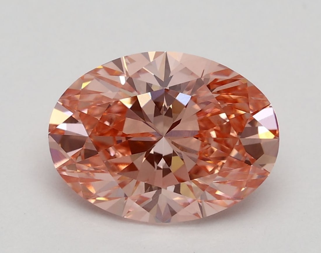 Loose Diamond - OVAL 2.04ct Fancy Vivid Pink VS1 (1 of 1)