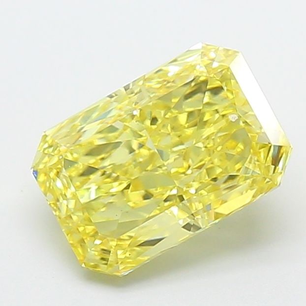 Loose Diamond - RADIANT 3.05ct Fancy Intense Yellow VS1: Loose Diamond - RADIANT 3.05ct Fancy Intense Yellow VS1 Source: This is a real non-mined Diamond that has been grown in a lab Shape: RADIANT Carats: 3.05 Color: Fancy Intense Yellow Certification: IGI
