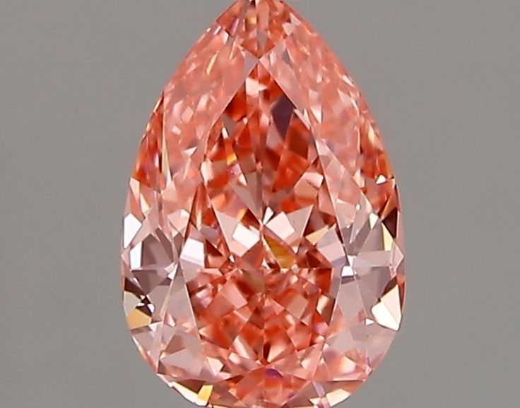 Loose Diamond - PEAR 1.24ct Fancy Vivid Pink VVS2: Loose Diamond - PEAR 1.24ct Fancy Vivid Pink VVS2 Source: This is a real non-mined Diamond that has been grown in a lab Shape: PEAR Carats: 1.24 Color: Fancy Vivid Pink Certification: IGI Video: