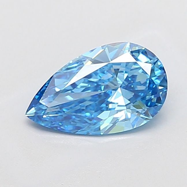 Loose Diamond - PEAR 1.51ct Fancy Vivid Blue VVS2: Loose Diamond - PEAR 1.51ct Fancy Vivid Blue VVS2 Source: This is a real non-mined Diamond that has been grown in a lab Shape: PEAR Carats: 1.51 Color: Fancy Vivid Blue Certification: IGI Video: