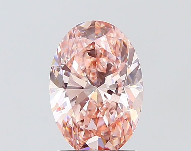 Loose Diamond - OVAL 2.0ct Fancy Intense Pink VS2: Loose Diamond - OVAL 2.0ct Fancy Intense Pink VS2 Source: This is a real non-mined Diamond that has been grown in a lab Shape: OVAL Carats: 2.0 Color: Fancy Intense Pink Certification: IGI Video: