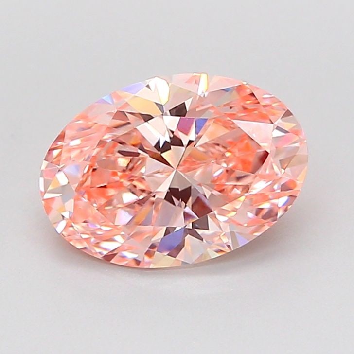 Loose Diamond - OVAL 1.59ct Fancy Intense Pink VS1: Loose Diamond - OVAL 1.59ct Fancy Intense Pink VS1 Source: This is a real non-mined Diamond that has been grown in a lab Shape: OVAL Carats: 1.59 Color: Fancy Intense Pink Certification: IGI Video: