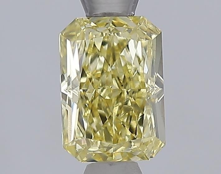 Loose Diamond - RADIANT 1.06ct Fancy Intense Yellow VS1: Loose Diamond - RADIANT 1.06ct Fancy Intense Yellow VS1 Source: This is a real non-mined Diamond that has been grown in a lab Shape: RADIANT Carats: 1.06 Color: Fancy Intense Yellow Certification: IGI