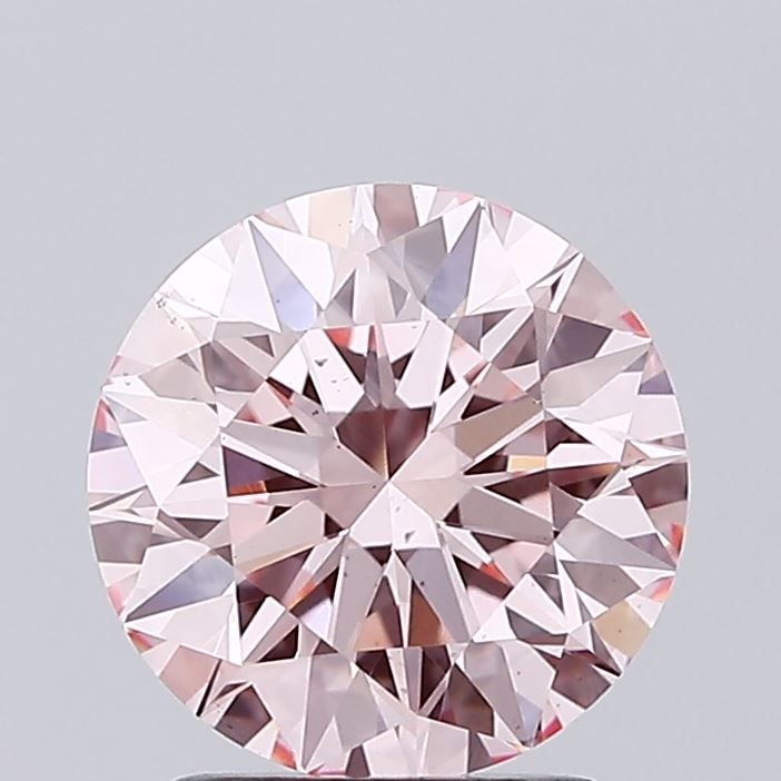 Ideal Loose Diamond - ROUND 2.01ct Fancy Intense Pink VS2: Ideal Loose Diamond - ROUND 2.01ct Fancy Intense Pink VS2 Source: This is a real non-mined Diamond that has been grown in a lab Shape: ROUND Carats: 2.01 Color: Fancy Intense Pink Certification: IGI V