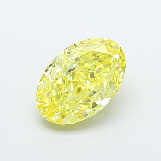 Loose Diamond - OVAL 2.51ct Fancy Intense Yellow VS1: Loose Diamond - OVAL 2.51ct Fancy Intense Yellow VS1 Source: This is a real non-mined Diamond that has been grown in a lab Shape: OVAL Carats: 2.51 Color: Fancy Intense Yellow Certification: IGI Video