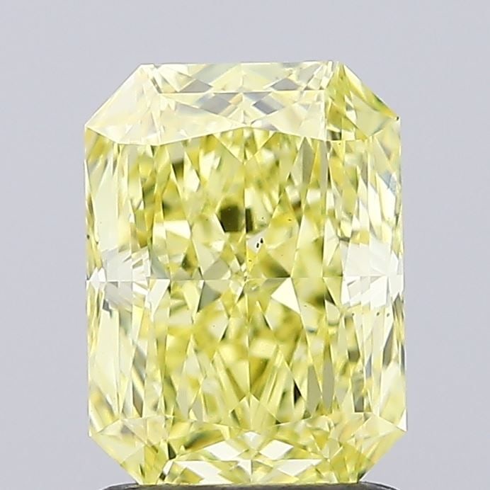 Loose Diamond - RADIANT 1.43ct Fancy Intense Yellow VS2: Loose Diamond - RADIANT 1.43ct Fancy Intense Yellow VS2 Source: This is a real non-mined Diamond that has been grown in a lab Shape: RADIANT Carats: 1.43 Color: Fancy Intense Yellow Certification: IGI