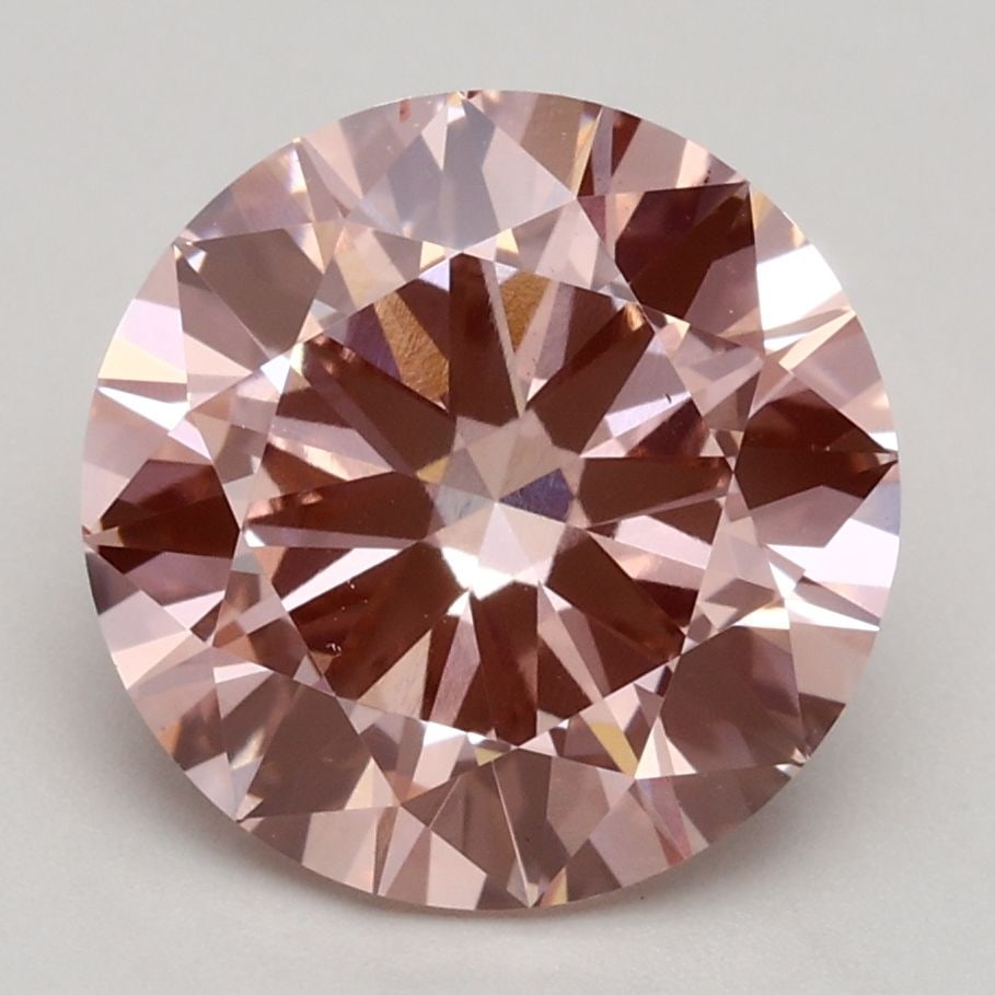 Loose Diamond - ROUND 2.6ct Fancy Intense Pink VS1: Loose Diamond - ROUND 2.6ct Fancy Intense Pink VS1 Source: This is a real non-mined Diamond that has been grown in a lab Shape: ROUND Carats: 2.6 Color: Fancy Intense Pink Certification: IGI Video: