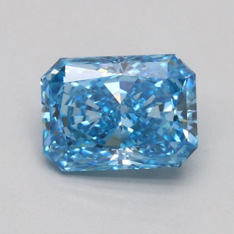 Loose Diamond - RADIANT 0.73ct Fancy Vivid Blue VS1: Loose Diamond - RADIANT 0.73ct Fancy Vivid Blue VS1 Source: This is a real non-mined Diamond that has been grown in a lab Shape: RADIANT Carats: 0.73 Color: Fancy Vivid Blue Certification: IGI Video: