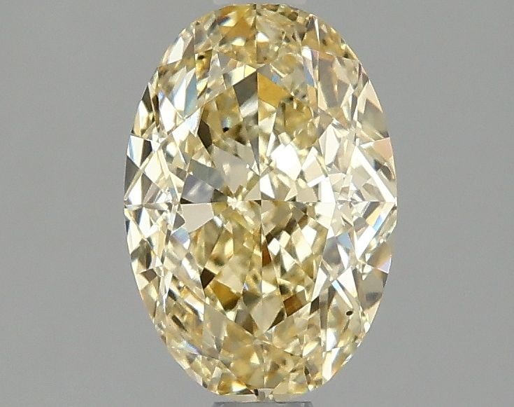 Loose Diamond - OVAL 1.58ct Fancy Intense Yellow VS1: Loose Diamond - OVAL 1.58ct Fancy Intense Yellow VS1 Source: This is a real non-mined Diamond that has been grown in a lab Shape: OVAL Carats: 1.58 Color: Fancy Intense Yellow Certification: IGI Video