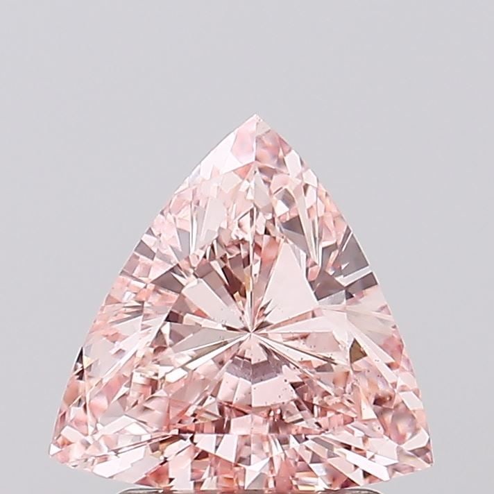 Loose Diamond - TRIANGULAR 1.5ct Fancy Intense Pink VS2: Loose Diamond - TRIANGULAR 1.5ct Fancy Intense Pink VS2 Source: This is a real non-mined Diamond that has been grown in a lab Shape: TRIANGULAR Carats: 1.5 Color: Fancy Intense Pink Certification: IGI