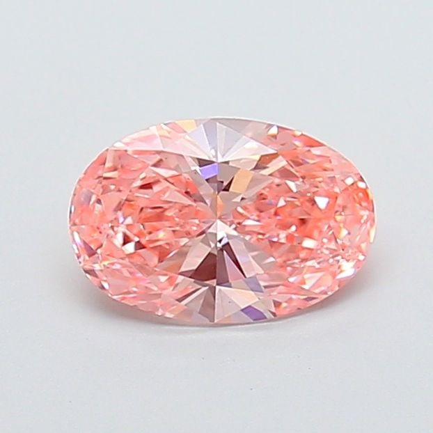 Loose Diamond - OVAL 1.32ct Fancy Vivid Pink VS1: Loose Diamond - OVAL 1.32ct Fancy Vivid Pink VS1 Source: This is a real non-mined Diamond that has been grown in a lab Shape: OVAL Carats: 1.32 Color: Fancy Vivid Pink Certification: IGI Video: