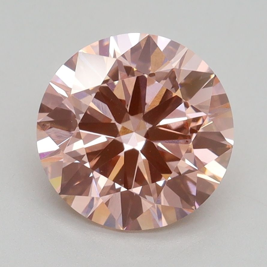 Ideal Loose Diamond - ROUND 2.5ct Fancy Intense Pink VS2: Ideal Loose Diamond - ROUND 2.5ct Fancy Intense Pink VS2 Source: This is a real non-mined Diamond that has been grown in a lab Shape: ROUND Carats: 2.5 Color: Fancy Intense Pink Certification: IGI Vid