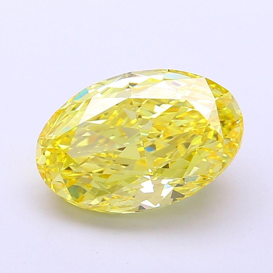 Loose Diamond - OVAL 1.83ct Fancy Vivid Green VS2: Loose Diamond - OVAL 1.83ct Fancy Vivid Green VS2 Source: This is a real non-mined Diamond that has been grown in a lab Shape: OVAL Carats: 1.83 Color: Fancy Vivid Green Certification: IGI Video: