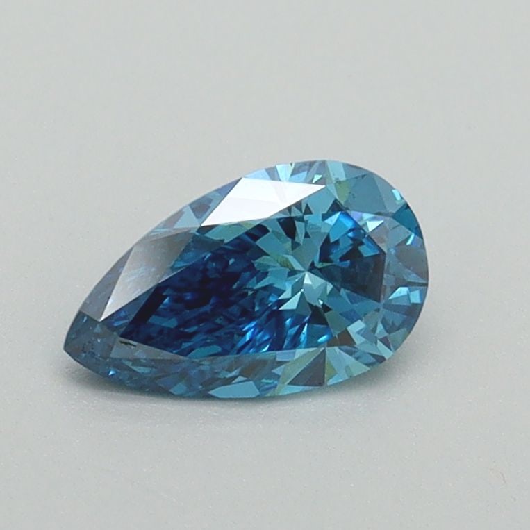 Loose Diamond - PEAR 0.52ct Fancy Vivid Blue VS2: Loose Diamond - PEAR 0.52ct Fancy Vivid Blue VS2 Source: This is a real non-mined Diamond that has been grown in a lab Shape: PEAR Carats: 0.52 Color: Fancy Vivid Blue Certification: IGI Video: