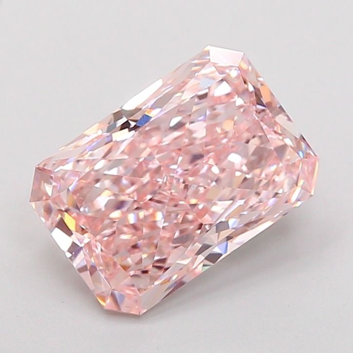 Loose Diamond - RADIANT 3.43ct Fancy Intense Pink VS1: Loose Diamond - RADIANT 3.43ct Fancy Intense Pink VS1 Source: This is a real non-mined Diamond that has been grown in a lab Shape: RADIANT Carats: 3.43 Color: Fancy Intense Pink Certification: IGI Vid