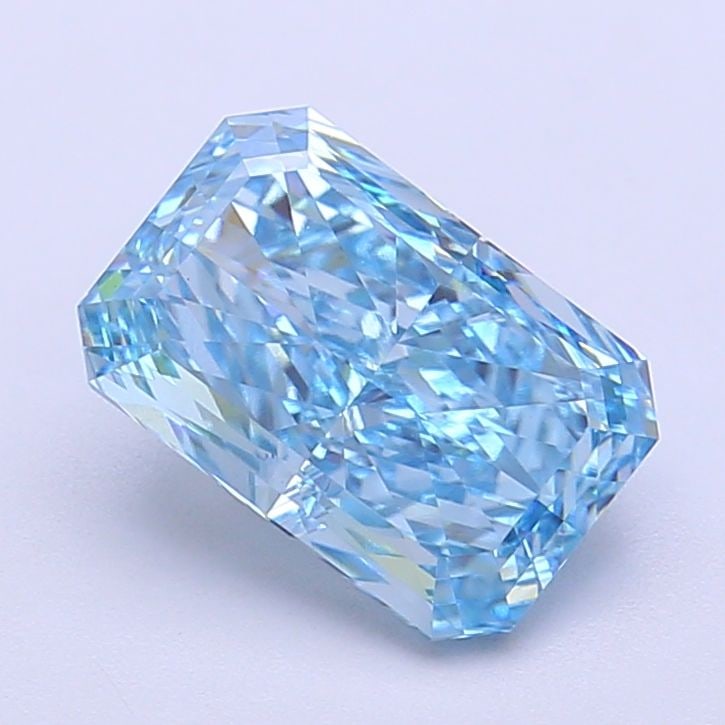 Loose Diamond - RADIANT 2.19ct Fancy Vivid Blue VVS2: Loose Diamond - RADIANT 2.19ct Fancy Vivid Blue VVS2 Source: This is a real non-mined Diamond that has been grown in a lab Shape: RADIANT Carats: 2.19 Color: Fancy Vivid Blue Certification: IGI Video: