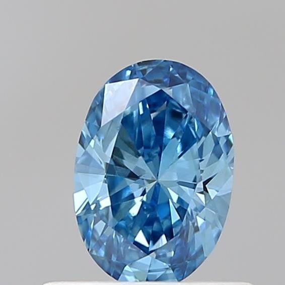 Loose Diamond - OVAL 0.5ct Fancy Vivid Blue VVS2: Loose Diamond - OVAL 0.5ct Fancy Vivid Blue VVS2 Source: This is a real non-mined Diamond that has been grown in a lab Shape: OVAL Carats: 0.5 Color: Fancy Vivid Blue Certification: IGI Video: