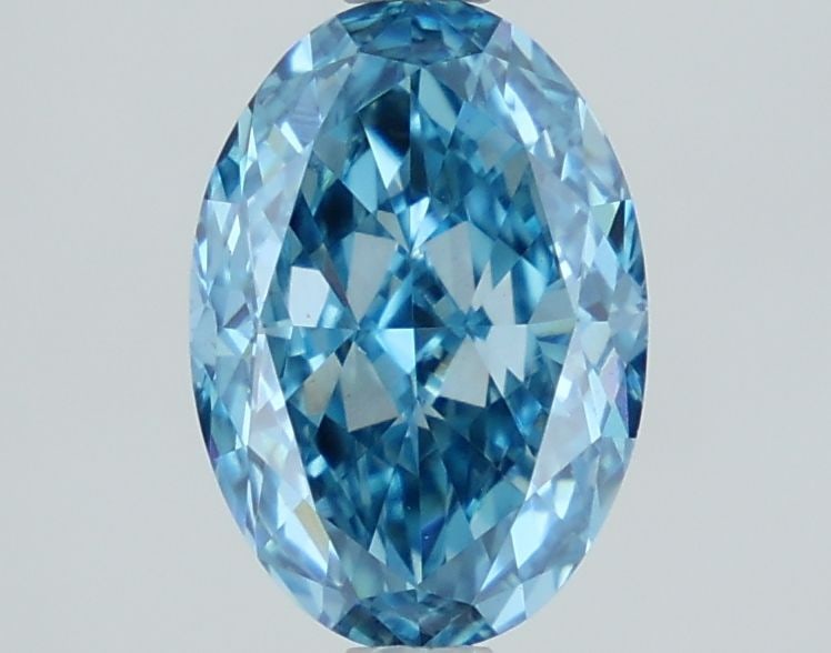 Loose Diamond - OVAL 1.9ct Fancy Vivid Blue VS1: Loose Diamond - OVAL 1.9ct Fancy Vivid Blue VS1 Source: This is a real non-mined Diamond that has been grown in a lab Shape: OVAL Carats: 1.9 Color: Fancy Vivid Blue Certification: IGI Video: