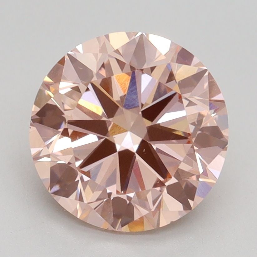 Loose Diamond - ROUND 2.51ct Fancy Intense Pink VS2: Loose Diamond - ROUND 2.51ct Fancy Intense Pink VS2 Source: This is a real non-mined Diamond that has been grown in a lab Shape: ROUND Carats: 2.51 Color: Fancy Intense Pink Certification: IGI Video: