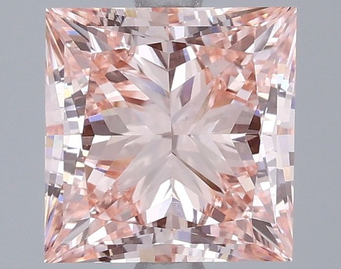 Loose Diamond - PRINCESS 3.03ct Fancy Vivid Pink VVS2: Loose Diamond - PRINCESS 3.03ct Fancy Vivid Pink VVS2 Source: This is a real non-mined Diamond that has been grown in a lab Shape: PRINCESS Carats: 3.03 Color: Fancy Vivid Pink Certification: IGI Vide
