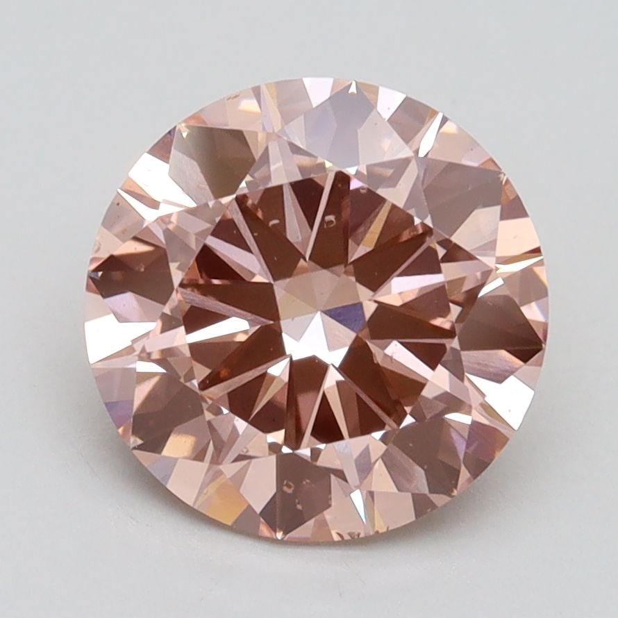 Loose Diamond - ROUND 2.48ct Fancy Intense Pink VS2: Loose Diamond - ROUND 2.48ct Fancy Intense Pink VS2 Source: This is a real non-mined Diamond that has been grown in a lab Shape: ROUND Carats: 2.48 Color: Fancy Intense Pink Certification: IGI Video: