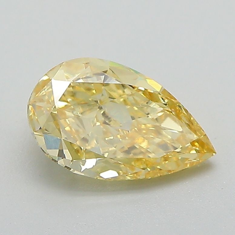 Loose Diamond - PEAR 1.42ct Fancy Vivid Yellow VS1: Loose Diamond - PEAR 1.42ct Fancy Vivid Yellow VS1 Source: This is a real non-mined Diamond that has been grown in a lab Shape: PEAR Carats: 1.42 Color: Fancy Vivid Yellow Certification: IGI Video: