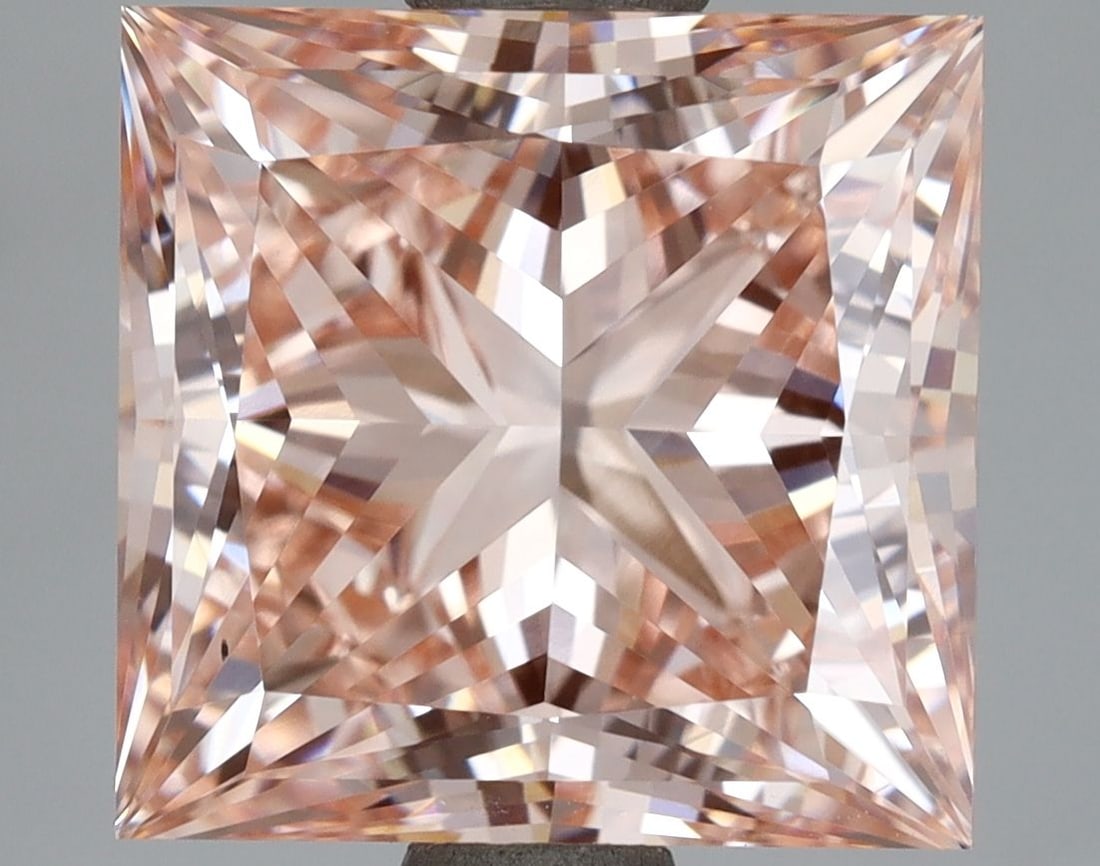 Loose Diamond - PRINCESS 4.0ct Fancy Intense Pink VS1: Loose Diamond - PRINCESS 4.0ct Fancy Intense Pink VS1 Source: This is a real non-mined Diamond that has been grown in a lab Shape: PRINCESS Carats: 4.0 Color: Fancy Intense Pink Certification: IGI Vid