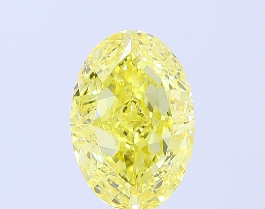Loose Diamond - OVAL 3.04ct Fancy Vivid Yellow VS1: Loose Diamond - OVAL 3.04ct Fancy Vivid Yellow VS1 Source: This is a real non-mined Diamond that has been grown in a lab Shape: OVAL Carats: 3.04 Color: Fancy Vivid Yellow Certification: IGI Video: