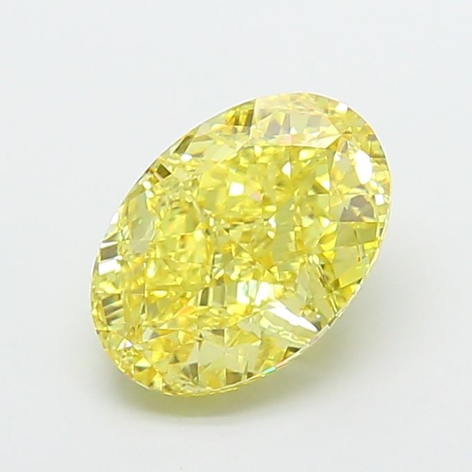 Loose Diamond - OVAL 5.32ct Fancy Intense Yellow VS1: Loose Diamond - OVAL 5.32ct Fancy Intense Yellow VS1 Source: This is a real non-mined Diamond that has been grown in a lab Shape: OVAL Carats: 5.32 Color: Fancy Intense Yellow Certification: IGI Video