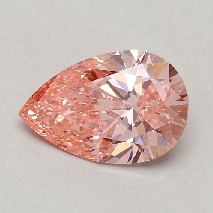 Loose Diamond - PEAR 0.52ct Fancy Vivid Pink VS2: Loose Diamond - PEAR 0.52ct Fancy Vivid Pink VS2 Source: This is a real non-mined Diamond that has been grown in a lab Shape: PEAR Carats: 0.52 Color: Fancy Vivid Pink Certification: IGI Video: