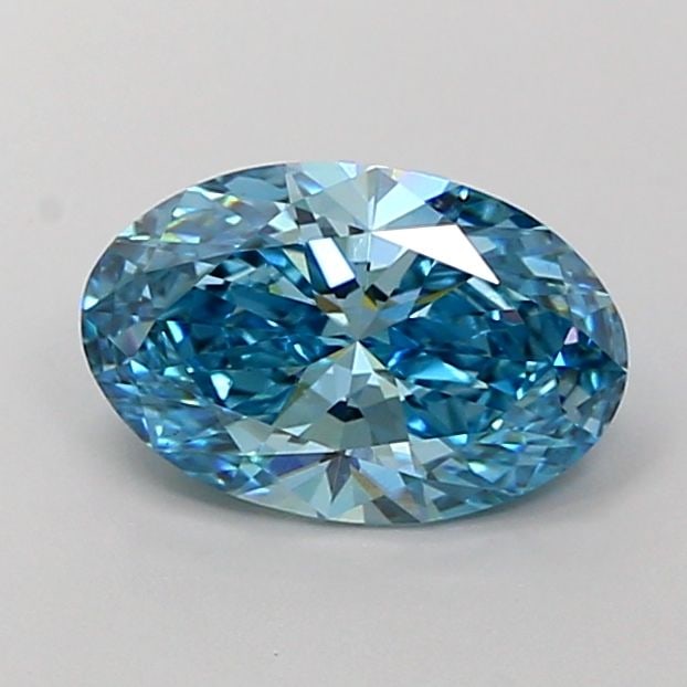 Loose Diamond - OVAL 1.92ct Fancy Vivid Blue VS2: Loose Diamond - OVAL 1.92ct Fancy Vivid Blue VS2 Source: This is a real non-mined Diamond that has been grown in a lab Shape: OVAL Carats: 1.92 Color: Fancy Vivid Blue Certification: IGI Video: