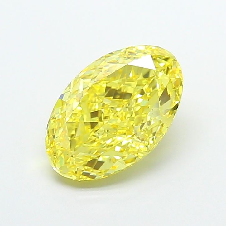 Loose Diamond - OVAL 4.02ct Fancy Vivid Yellow VS2: Loose Diamond - OVAL 4.02ct Fancy Vivid Yellow VS2 Source: This is a real non-mined Diamond that has been grown in a lab Shape: OVAL Carats: 4.02 Color: Fancy Vivid Yellow Certification: IGI Video: