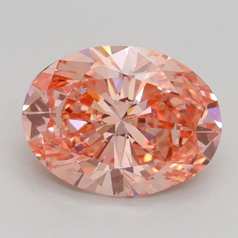 Loose Diamond - OVAL 2.0ct Fancy Vivid Pink SI1: Loose Diamond - OVAL 2.0ct Fancy Vivid Pink SI1 Source: This is a real non-mined Diamond that has been grown in a lab Shape: OVAL Carats: 2.0 Color: Fancy Vivid Pink Certification: IGI Video: