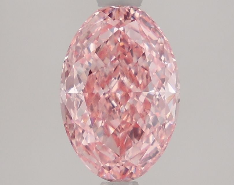 Loose Diamond - OVAL 1.82ct Fancy Vivid Pink VS1: Loose Diamond - OVAL 1.82ct Fancy Vivid Pink VS1 Source: This is a real non-mined Diamond that has been grown in a lab Shape: OVAL Carats: 1.82 Color: Fancy Vivid Pink Certification: IGI Video: