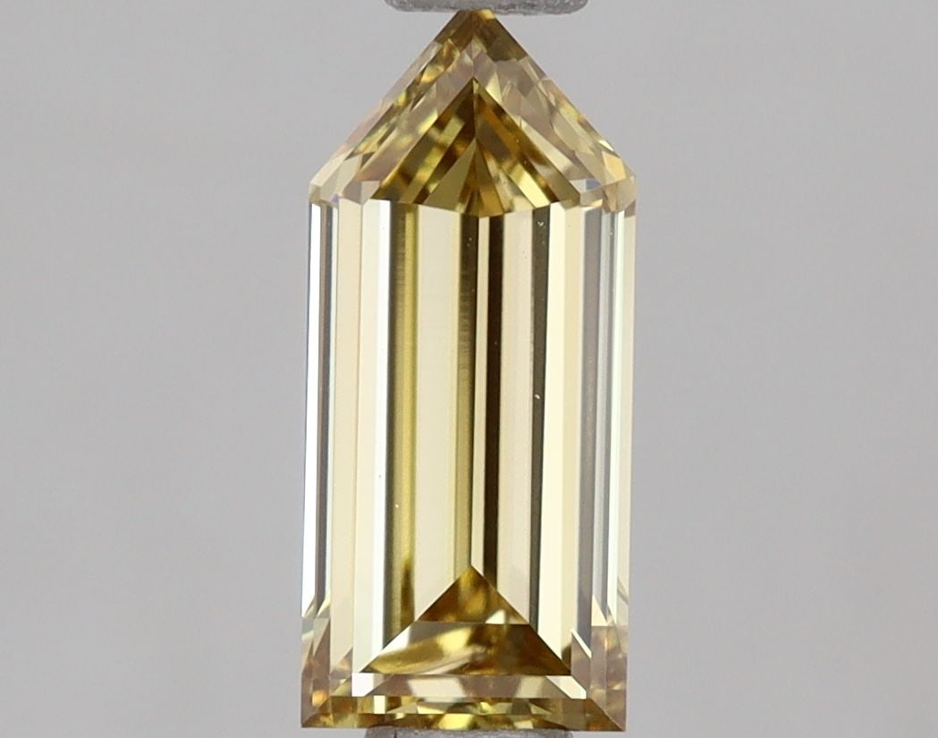 Loose Diamond - PENTAGONAL 1.0ct Fancy Gray Yellow VS1: Loose Diamond - PENTAGONAL 1.0ct Fancy Gray Yellow VS1 Source: This is a real non-mined Diamond that has been grown in a lab Shape: PENTAGONAL Carats: 1.0 Color: Fancy Gray Yellow Certification: IGI V