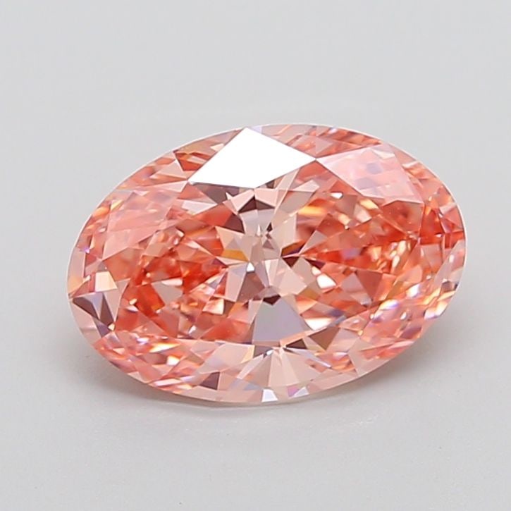 Loose Diamond - OVAL 3.33ct Fancy Vivid Pink VS1 (1 of 1)