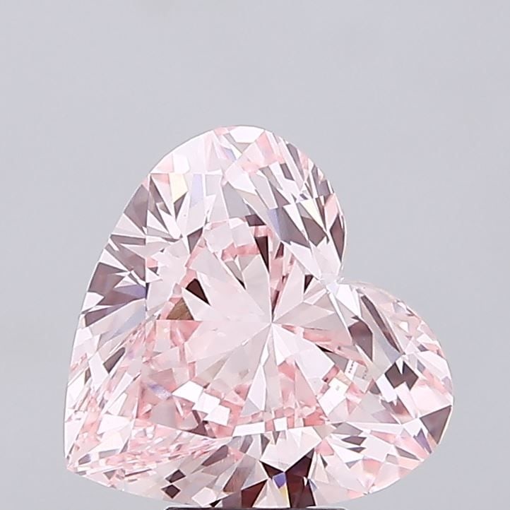 Loose Diamond - HEART 5.75ct Fancy Intense Pink VVS2: Loose Diamond - HEART 5.75ct Fancy Intense Pink VVS2 Source: This is a real non-mined Diamond that has been grown in a lab Shape: HEART Carats: 5.75 Color: Fancy Intense Pink Certification: IGI Video: