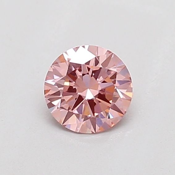 Loose Diamond - ROUND 0.39ct Fancy Vivid Pink VS2: Loose Diamond - ROUND 0.39ct Fancy Vivid Pink VS2 Source: This is a real non-mined Diamond that has been grown in a lab Shape: ROUND Carats: 0.39 Color: Fancy Vivid Pink Certification: NONE The Diamon