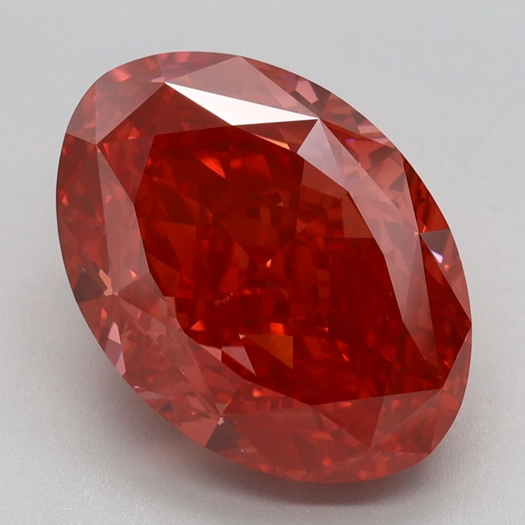 Loose Diamond - OVAL 5.31ct Fancy Vivid Pink VVS2 (1 of 1)