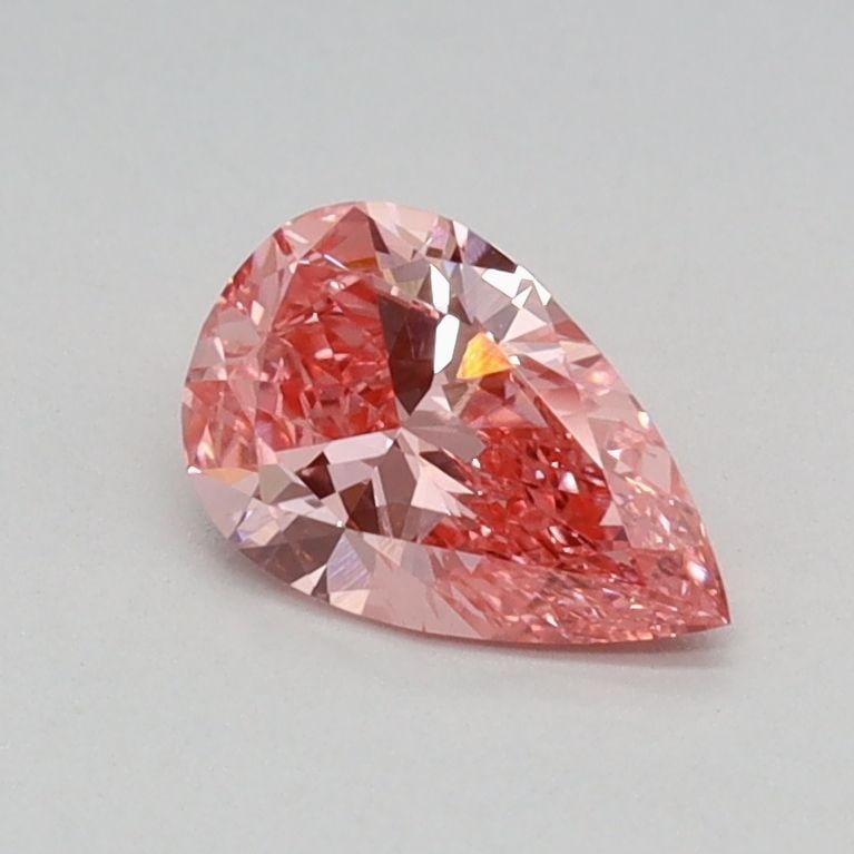 Loose Diamond - PEAR 0.39ct Fancy Vivid Pink VS1: Loose Diamond - PEAR 0.39ct Fancy Vivid Pink VS1 Source: This is a real non-mined Diamond that has been grown in a lab Shape: PEAR Carats: 0.39 Color: Fancy Vivid Pink Certification: IGI Video: