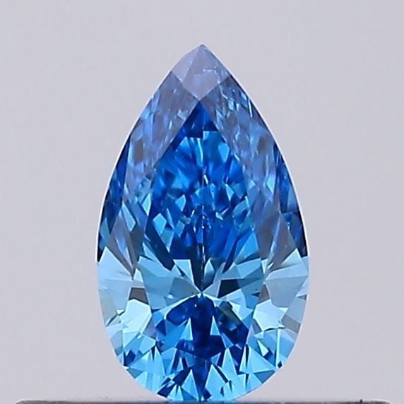Loose Diamond - PEAR 0.19ct Fancy Vivid Blue VS1: Loose Diamond - PEAR 0.19ct Fancy Vivid Blue VS1 Source: This is a real non-mined Diamond that has been grown in a lab Shape: PEAR Carats: 0.19 Color: Fancy Vivid Blue Certification: IGI Video: