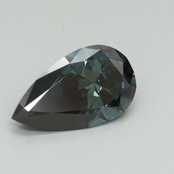 Loose Diamond - PEAR 0.5ct Fancy Deep Blue Green SI1 (1 of 1)