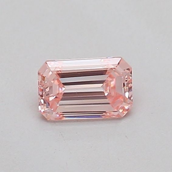 Loose Diamond - EMERALD 0.17ct Fancy Intense Pink VS2: Loose Diamond - EMERALD 0.17ct Fancy Intense Pink VS2 Source: This is a real non-mined Diamond that has been grown in a lab Shape: EMERALD Carats: 0.17 Color: Fancy Intense Pink Certification: IGI Vid