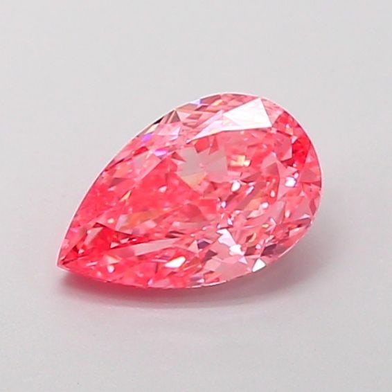 Loose Diamond - PEAR 1.0ct Fancy Vivid Pink VS1: Loose Diamond - PEAR 1.0ct Fancy Vivid Pink VS1 Source: This is a real non-mined Diamond that has been grown in a lab Shape: PEAR Carats: 1.0 Color: Fancy Vivid Pink Certification: IGI Video: