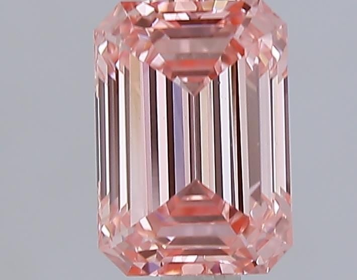 Loose Diamond - EMERALD 1.56ct Fancy Vivid Pink VS1: Loose Diamond - EMERALD 1.56ct Fancy Vivid Pink VS1 Source: This is a real non-mined Diamond that has been grown in a lab Shape: EMERALD Carats: 1.56 Color: Fancy Vivid Pink Certification: IGI Video: